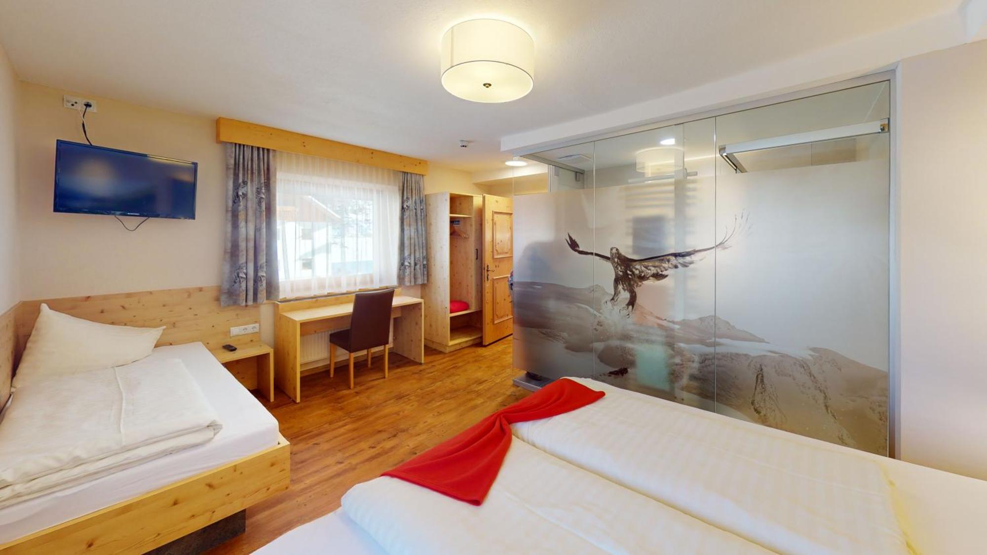 Hotel Pension Haid Sankt Leonhard im Pitztal Esterno foto